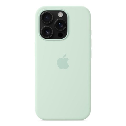 Apple MDG04ZM/A iPhone 16 Pro MagSafe Case Aquamarin Recyceltes Silikon