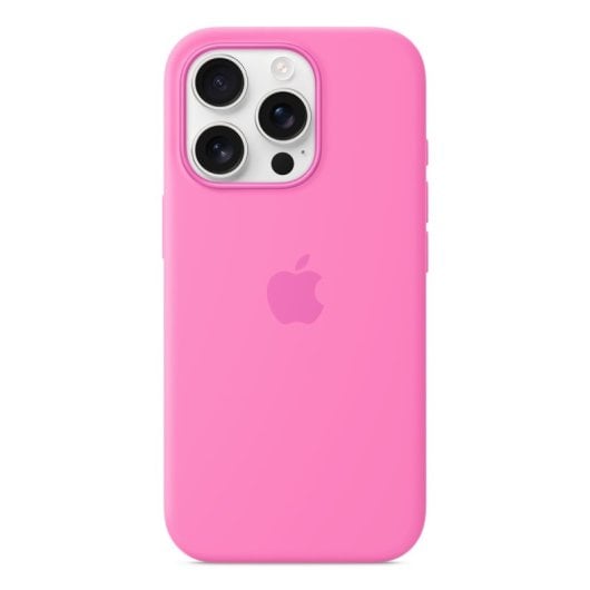 Funda Apple MDFX4ZM/A iPhone 16 Pro MagSafe silicona reciclada rosa 6.7?