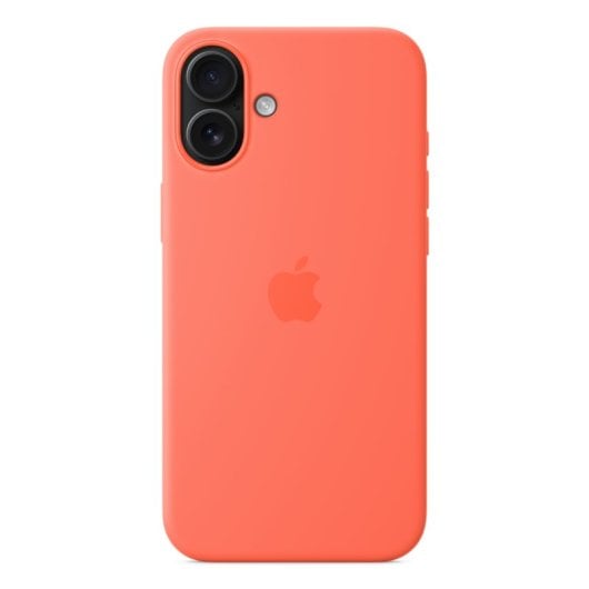 Capa Apple MagSafe MDGT4ZM/A Laranja Silicone Reciclado iPhone 16 Plus 6,7″