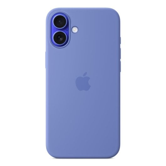 Custodia MagSafe Apple MDGV4ZM/A per iPhone 16 Plus, viola, in silicone riciclato, con controllo della fotocamera