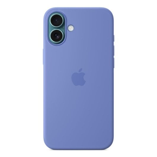 Custodia MagSafe Apple MDGV4ZM/A per iPhone 16 Plus, viola, in silicone riciclato, con controllo della fotocamera