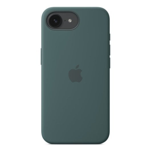 Capa Apple MD3X4ZM/A iPhone 16e Silicone Reciclado Verde 6.1” Premium Touch