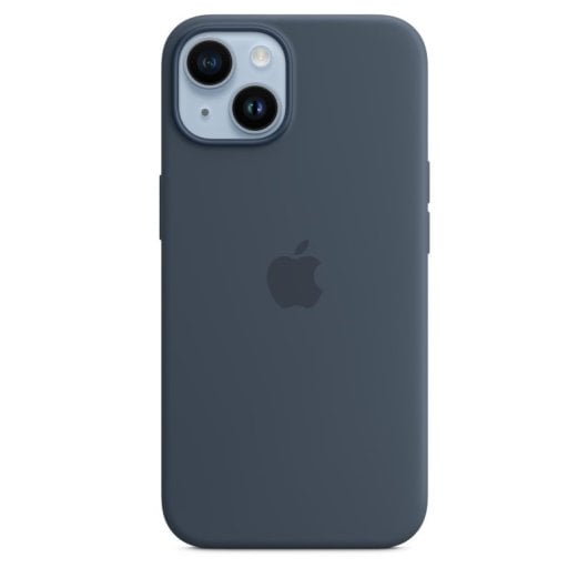 Funda Apple MW5T3ZM/A para iPhone 14 6.1? color Marina diseño monocromo