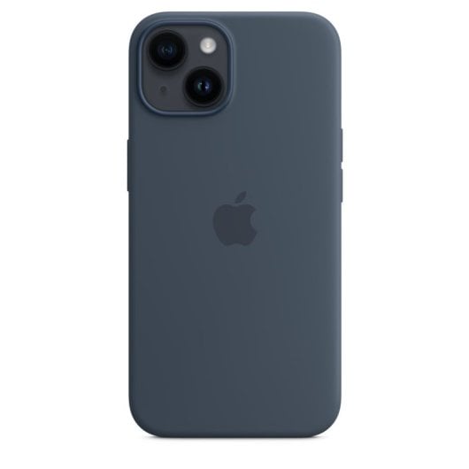 Funda Apple MW5T3ZM/A para iPhone 14 6.1? color Marina diseño monocromo