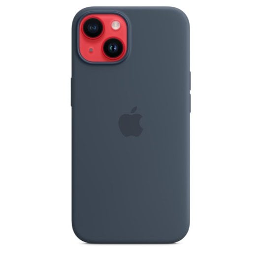 Funda Apple MW5T3ZM/A para iPhone 14 6.1? color Marina diseño monocromo