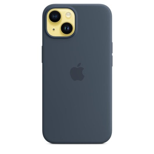 Funda Apple MW5T3ZM/A para iPhone 14 6.1? color Marina diseño monocromo