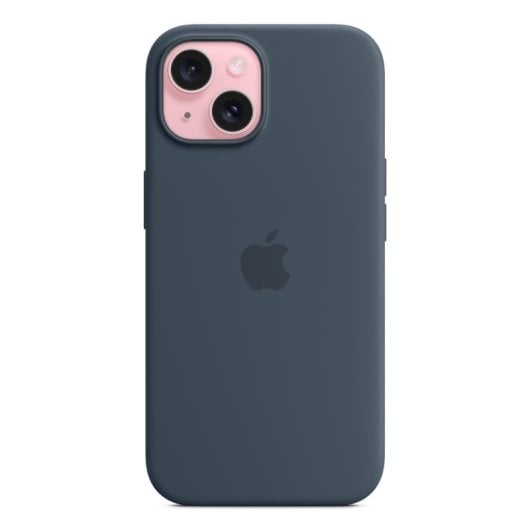 Coque Apple MXPF3ZM/A pour iPhone 15 6,1″ Monochrome Bleu marine