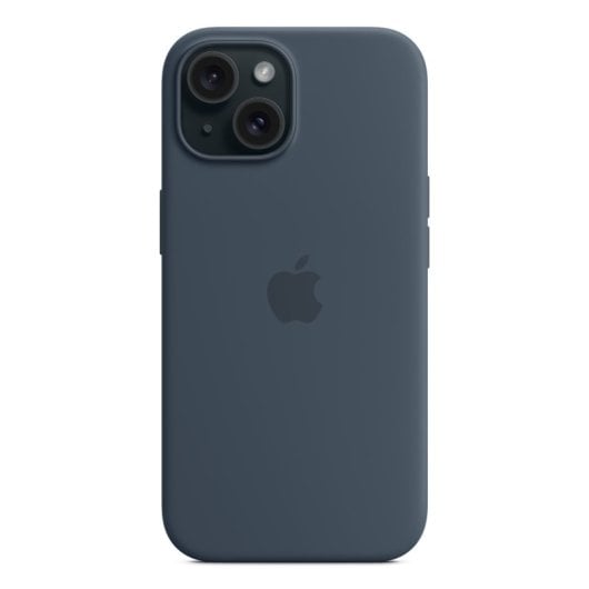 Coque Apple MXPF3ZM/A pour iPhone 15 6,1″ Monochrome Bleu marine
