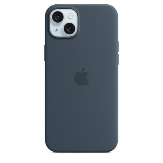 Coque Apple MXQT3ZM/A bleu marine pour iPhone 15 Plus 6,7 pouces, ajustement et protection haut de gamme