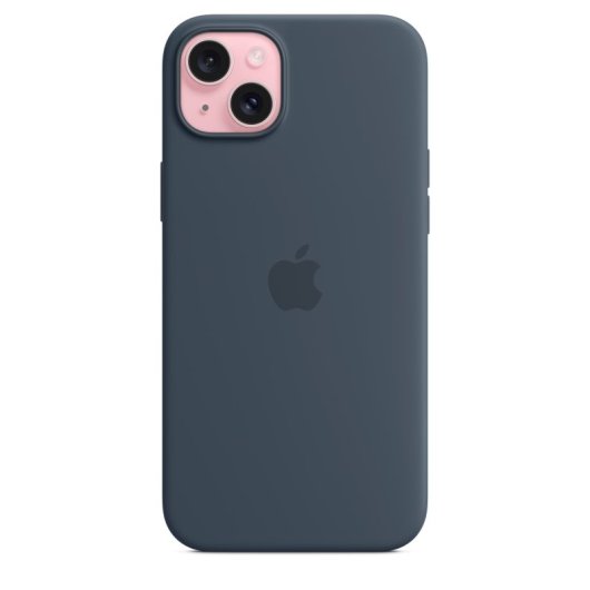 Coque Apple MXQT3ZM/A bleu marine pour iPhone 15 Plus 6,7 pouces, ajustement et protection haut de gamme