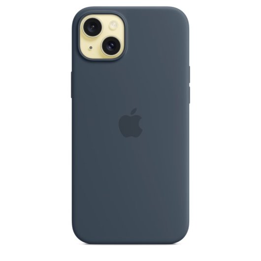 Coque Apple MXQT3ZM/A bleu marine pour iPhone 15 Plus 6,7 pouces, ajustement et protection haut de gamme