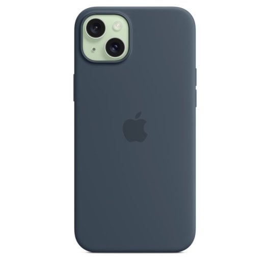 Coque Apple MXQT3ZM/A bleu marine pour iPhone 15 Plus 6,7 pouces, ajustement et protection haut de gamme