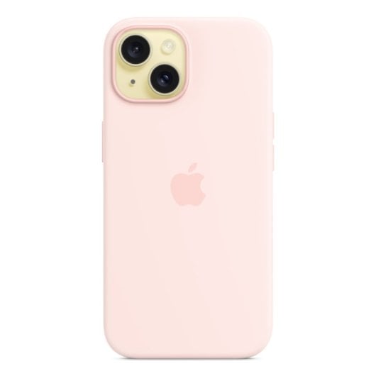 Funda Apple MXPH3ZM/A Rosa para iPhone 15, 15.5 cm (6.1?) Monocromo