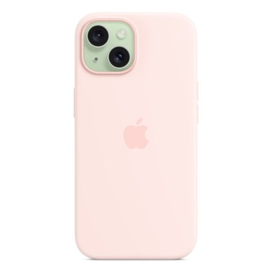 Funda Apple MXPH3ZM/A Rosa para iPhone 15, 15.5 cm (6.1?) Monocromo