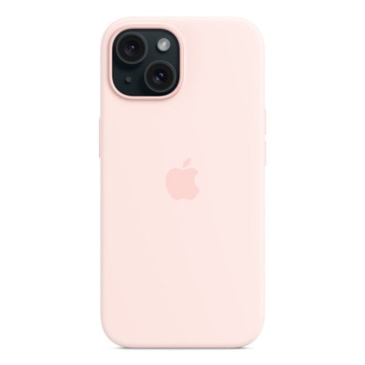 Funda Apple MXPH3ZM/A Rosa para iPhone 15, 15.5 cm (6.1?) Monocromo