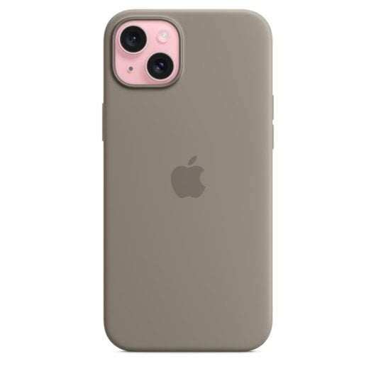 Custodia Apple MXQU3ZM/A per iPhone 15 Plus 6,7" color tortora monocromatico