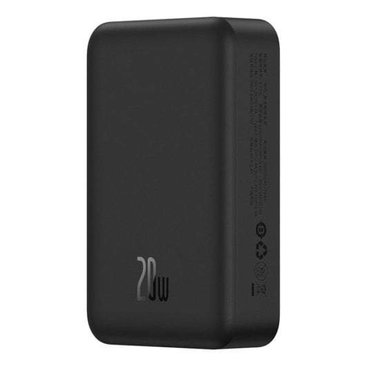 Cargador Baseus Magnetic Mini 20000mAh Power Delivery 20W Inalámbrico Negro