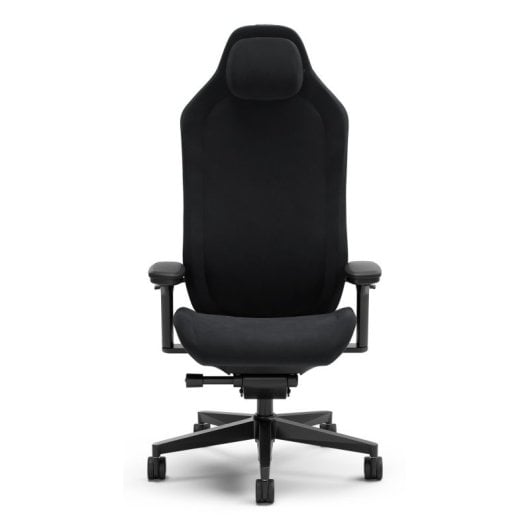 Silla gaming Fractal Design reposabrazos 4D respaldo malla alcántara altura ajustable