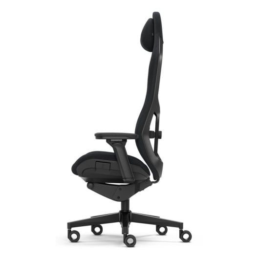 Silla gaming Fractal Design reposabrazos 4D respaldo malla alcántara altura ajustable