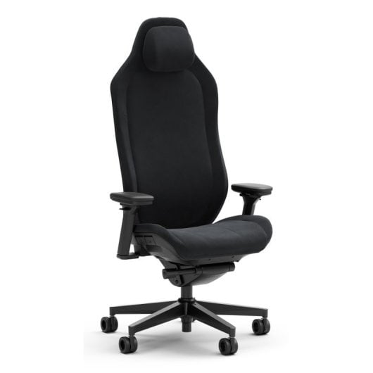 Silla gaming Fractal Design reposabrazos 4D respaldo malla alcántara altura ajustable