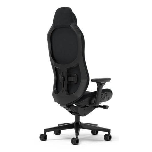 Silla gaming Fractal Design reposabrazos 4D respaldo malla alcántara altura ajustable