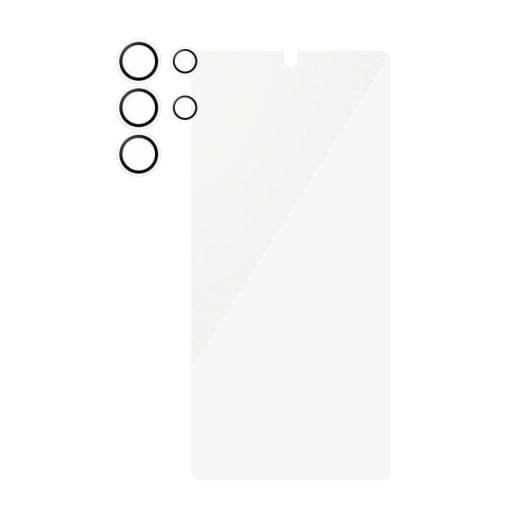 Protector de pantalla PanzerGlass Galaxy S25 Ultra resistente a golpes y rayones transparente