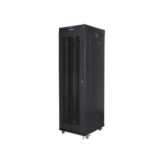 Rack independiente Lanberg FF01-6842-23BL 42U 1200kg LCD Ventilación IP20 Negro