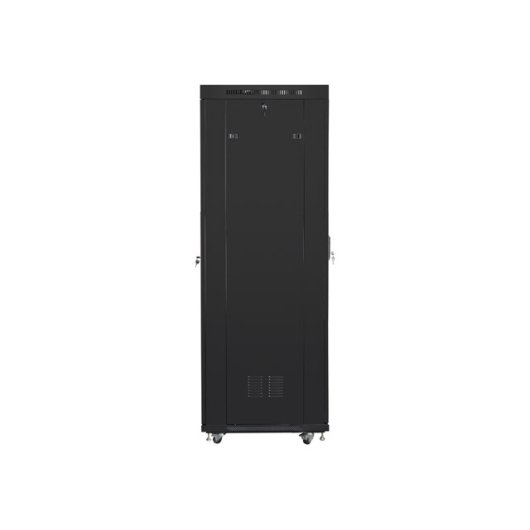 Rack independiente Lanberg FF01-6842-23BL 42U 1200kg LCD Ventilación IP20 Negro