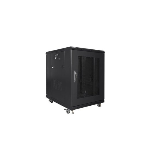Schrank Lanberg FF01-6815-23B 19U 800kg Schwarzer freistehender Rackschrank Schrank Lanberg FF01-6815-23B 19U 800kg Schwarzer freistehender Rackschrank