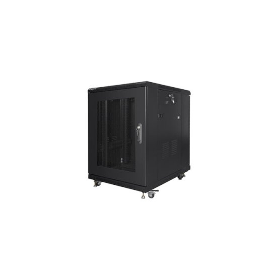 Schrank Lanberg FF01-6815-23B 19U 800kg Schwarzer freistehender Rackschrank Schrank Lanberg FF01-6815-23B 19U 800kg Schwarzer freistehender Rackschrank