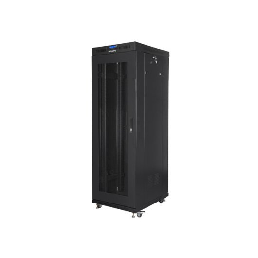 Rack Lanberg FF01-6837-23BL 37U 1200 kg Nero con Display LCD e Ventilazione Rack Lanberg FF01-6837-23BL 37U 1200 kg Nero con Display LCD e Ventilazione