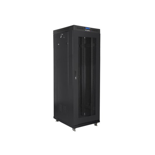 Rack Lanberg FF01-6837-23BL 37U 1200 kg Nero con Display LCD e Ventilazione Rack Lanberg FF01-6837-23BL 37U 1200 kg Nero con Display LCD e Ventilazione