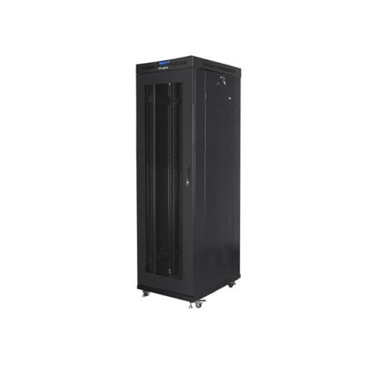 Rack Lanberg FF01-6042-23BL 42U 1200kg LCD Termostato 6 Ventiladores Negro