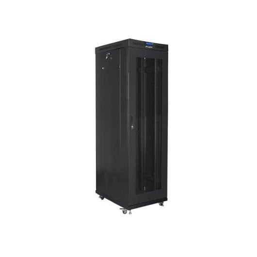 Rack Lanberg FF01-6042-23BL 42U 1200kg LCD Termostato 6 Ventiladores Negro