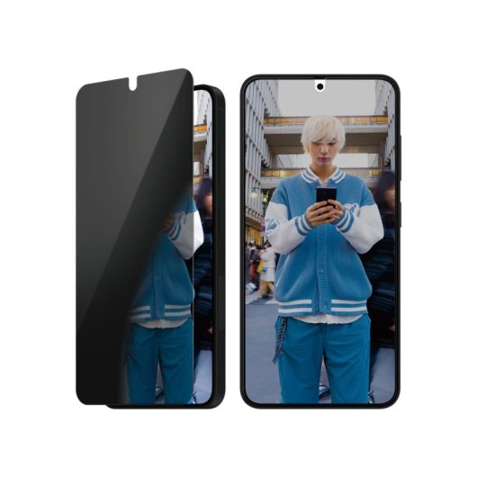 Protector pantalla PanzerGlass Privacy Samsung Galaxy S25/S24 5G antivaho, sin burbujas, oleofóbico