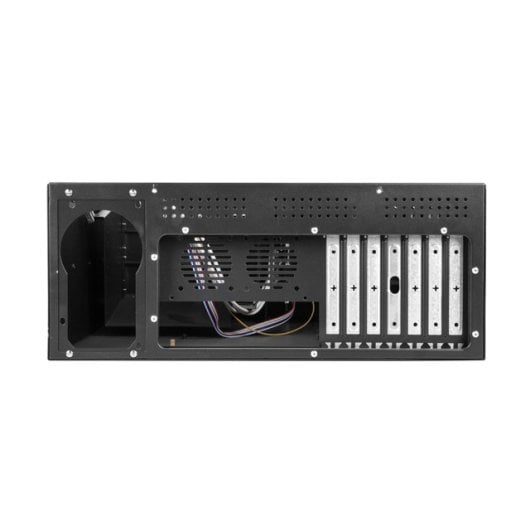 Bastidor Lanberg SC01-4504-08B 4U 2x 80mm Lüfter 7 HDD Einschübe Schwarz