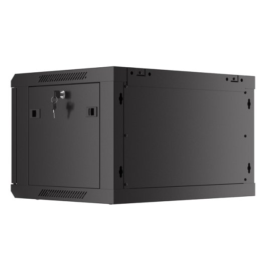 Bastidor de pared Lanberg WF01-6406-23B 6U 60kg Negro IP20 Autoinstalable