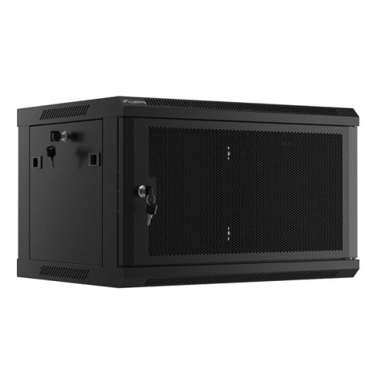 Bastidor de pared Lanberg WF01-6406-23B 6U 60kg Negro IP20 Autoinstalable