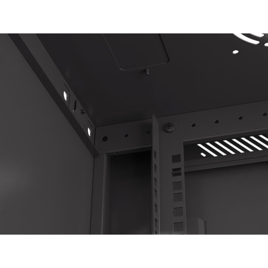 Bastidor de pared Lanberg WF01-6406-23B 6U 60kg Negro IP20 Autoinstalable