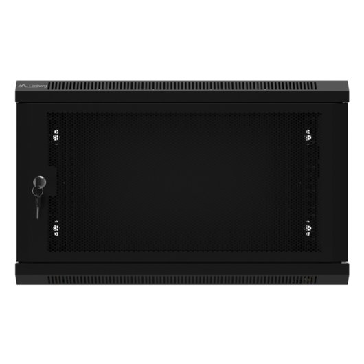 Bastidor de pared Lanberg WF01-6406-23B 6U 60kg Negro IP20 Autoinstalable