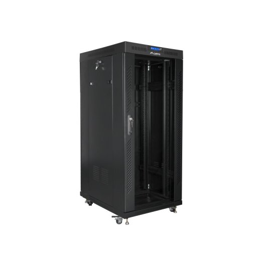Rack Lanberg FF01-8227-12BL 27U Nero 800kg LCD Ventilatori Termostato Rack