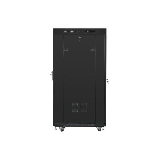 Rack Lanberg FF01-8227-12BL 27U Nero 800kg LCD Ventilatori Termostato Rack