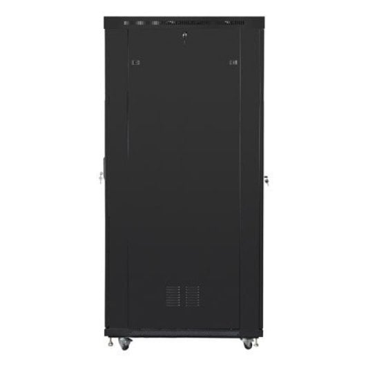 Rack Lanberg FF01-6242-12BL 42U Preto 1200kg com Vidro e Painel LCD