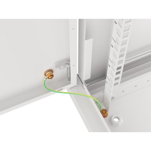 Bastidor de pared Lanberg WF01-6406-00S 6U 60kg IP20 Gris autoinstalable