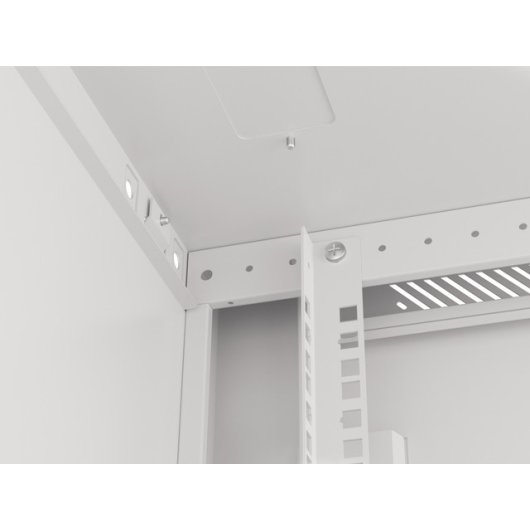 Bastidor de pared Lanberg WF01-6612-00S 12U 19" IP20 Gris RAL7035 60kg autoinstalable