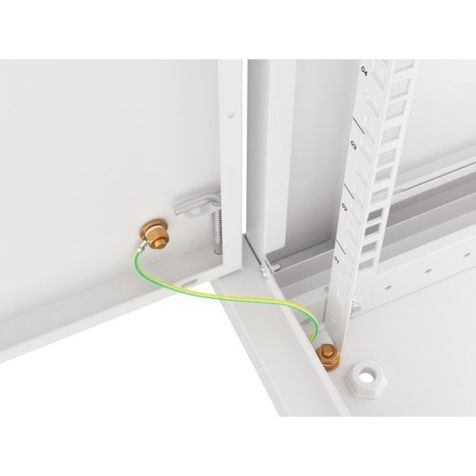 Bastidor de pared Lanberg WF01-6612-00S 12U 19" IP20 Gris RAL7035 60kg autoinstalable