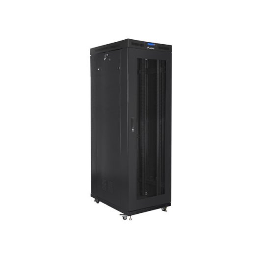 Armadio Rack Lanberg FF01-8042-23BL 42U Nero 1200 kg LCD Ventilazione Armadio Rack Lanberg FF01-8042-23BL 42U Nero 1200 kg LCD Ventilazione