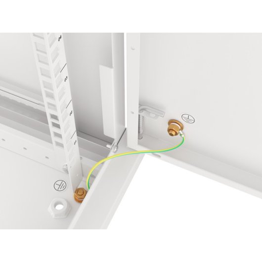 Bastidor de pared Lanberg WF01-6606-00S 6U 60 kg IP20 Gris