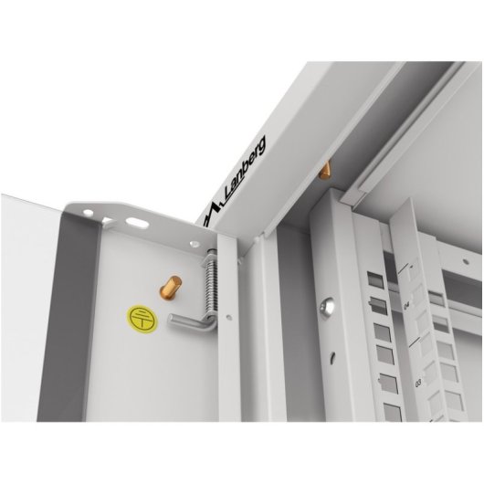 Bastidor de pared Lanberg WFFA-5604-10S 4U 60kg IP20 RAL7035 Gris cristal templado