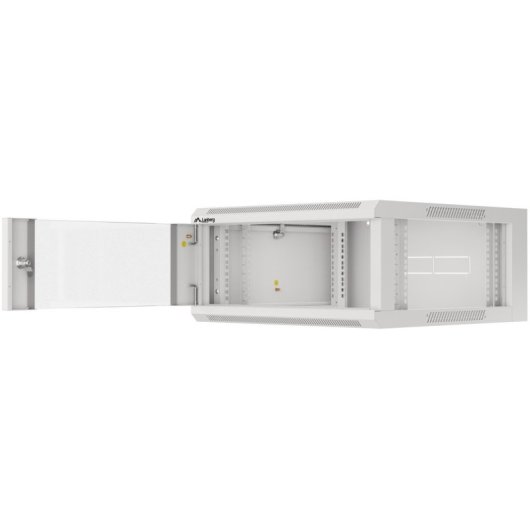Bastidor de pared Lanberg WFFA-5604-10S 4U 60kg IP20 RAL7035 Gris cristal templado